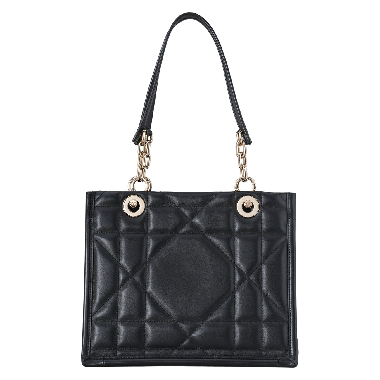 CHRISTIAN DIOR(USED)디올 에센셜 토트백 스몰 블랙